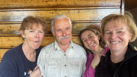 Gilles et ses admiratrices !